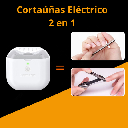 ClipNail Pro: Cortaúñas Eléctrico Manos y Pies