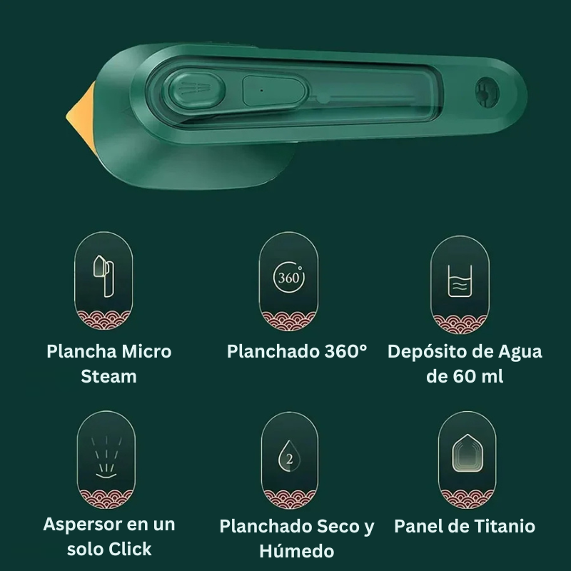 SoluSteam: La Mini Plancha a Vapor Perfecta Para Viajes