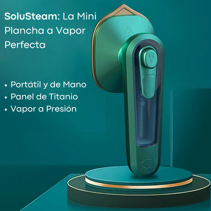 SoluSteam: La Mini Plancha a Vapor Perfecta Para Viajes